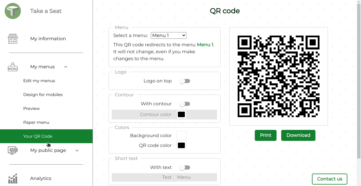 QR code builder